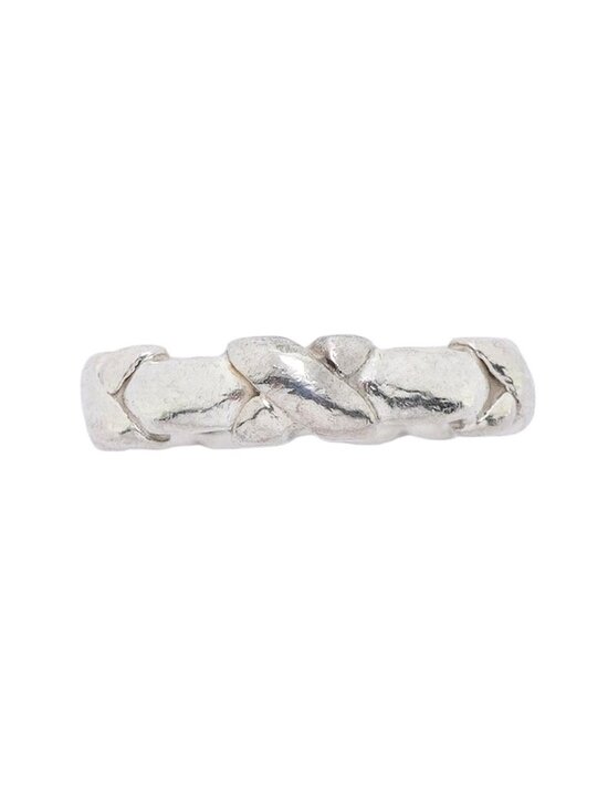 Tiffany & Co Ring Signature Cross 925 Sterling Silver